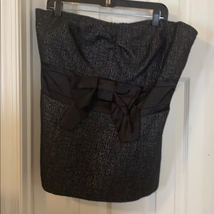 Black bustier size 18 Lane Bryant